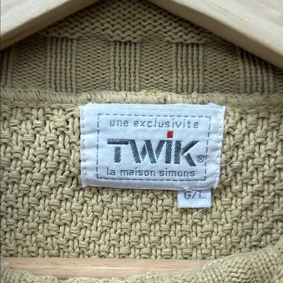 Twik Women's Turtleneck Sweater - Mustard Yellow - Picture 3 of 4